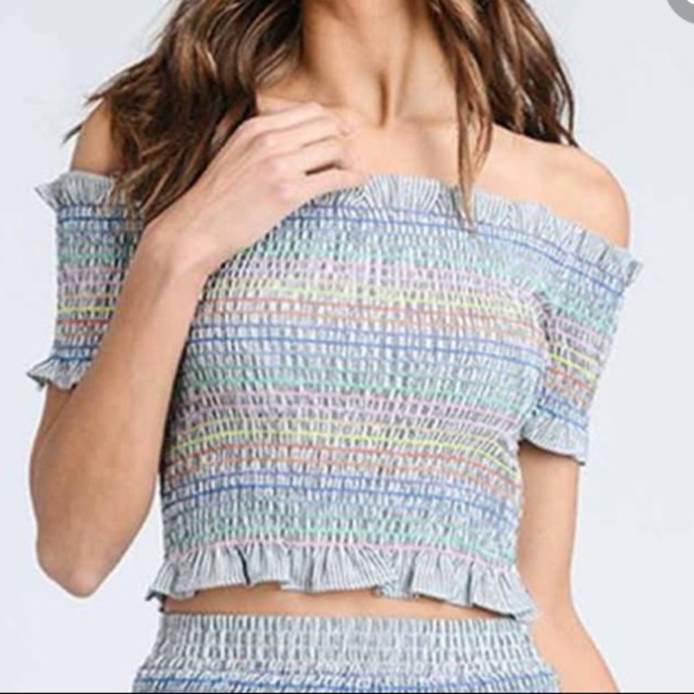 Storia Smocked Top